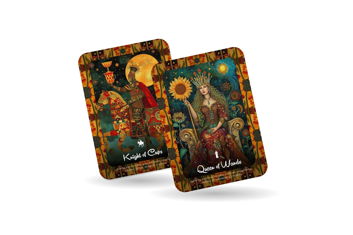 Celestial Folklore Tarot Inspired by Ukrainian Art