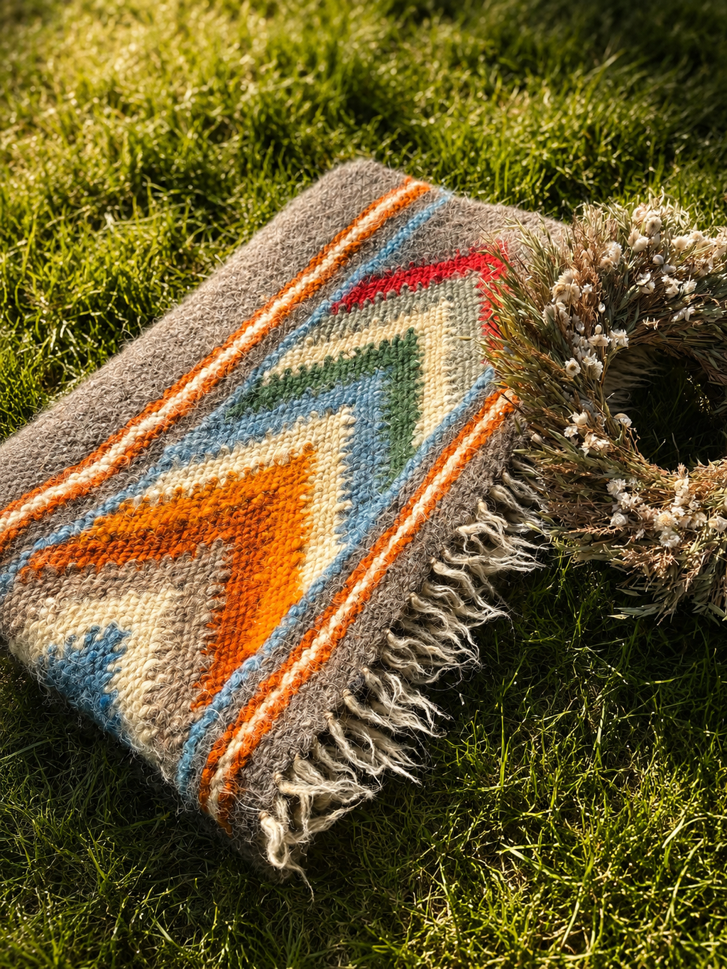 Stone & Sky Large Wool Throw