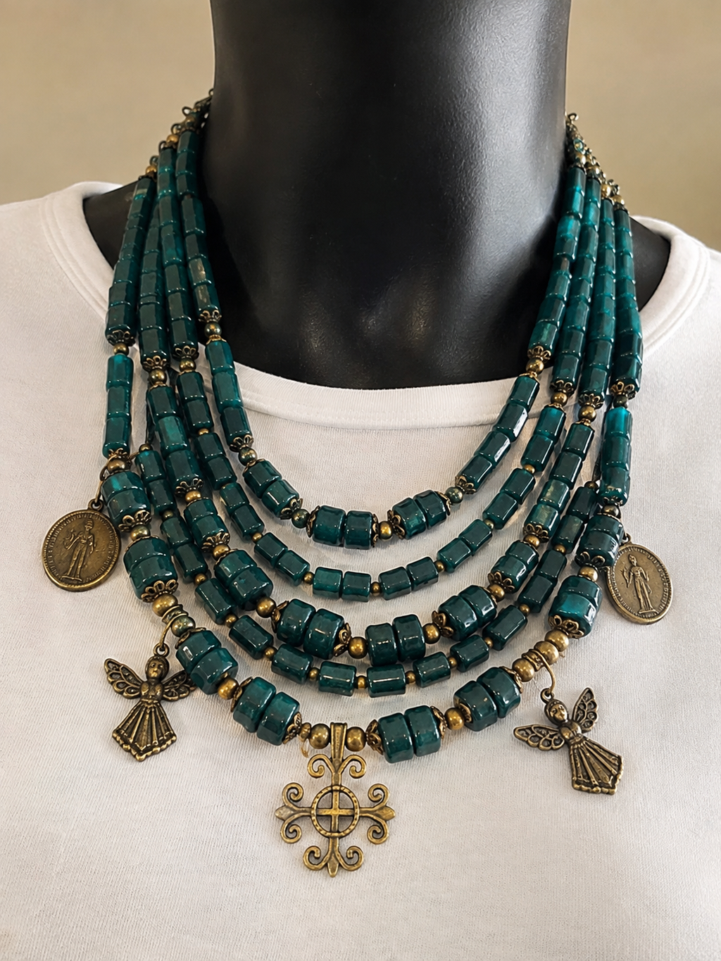 Emerald Benediction Necklace