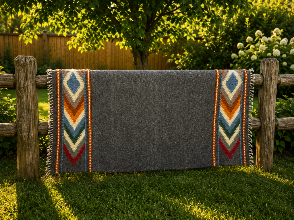 Stone & Sky Large Wool Throw