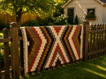 Fires of the Highlands Medium Wool Throw