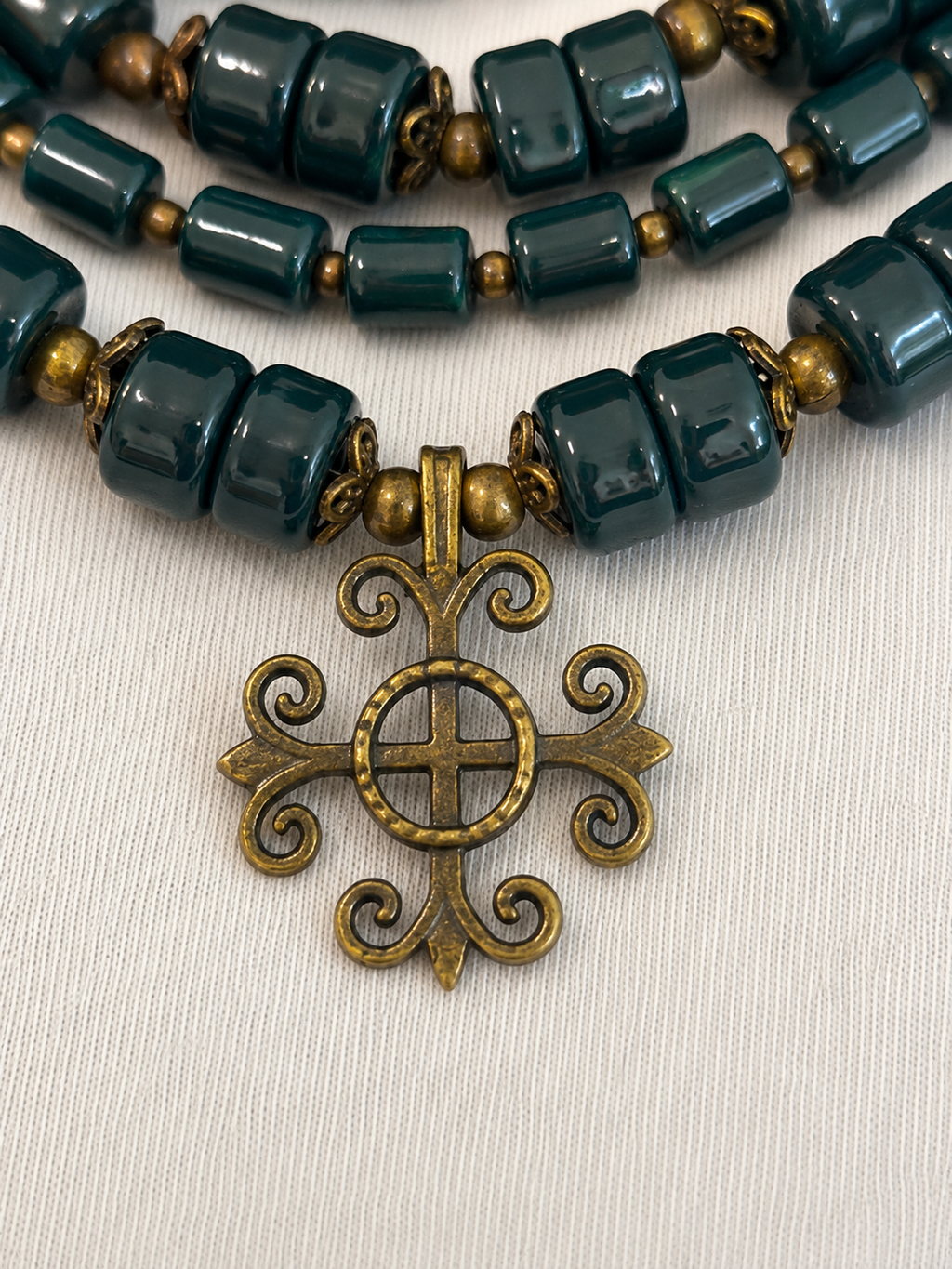 Emerald Benediction Necklace