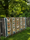 Sage & Terracotta Wool Handmade Kilim Rug