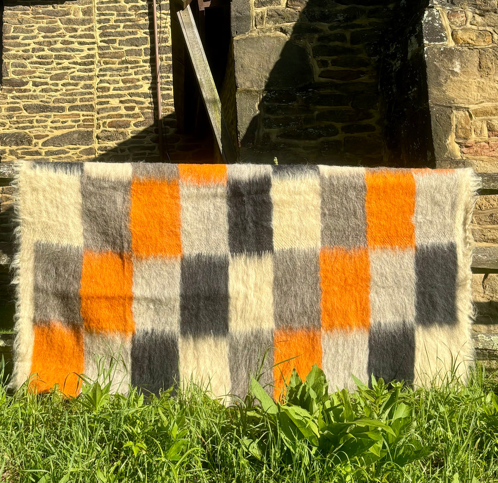 Carpathian Ember Wool Throw