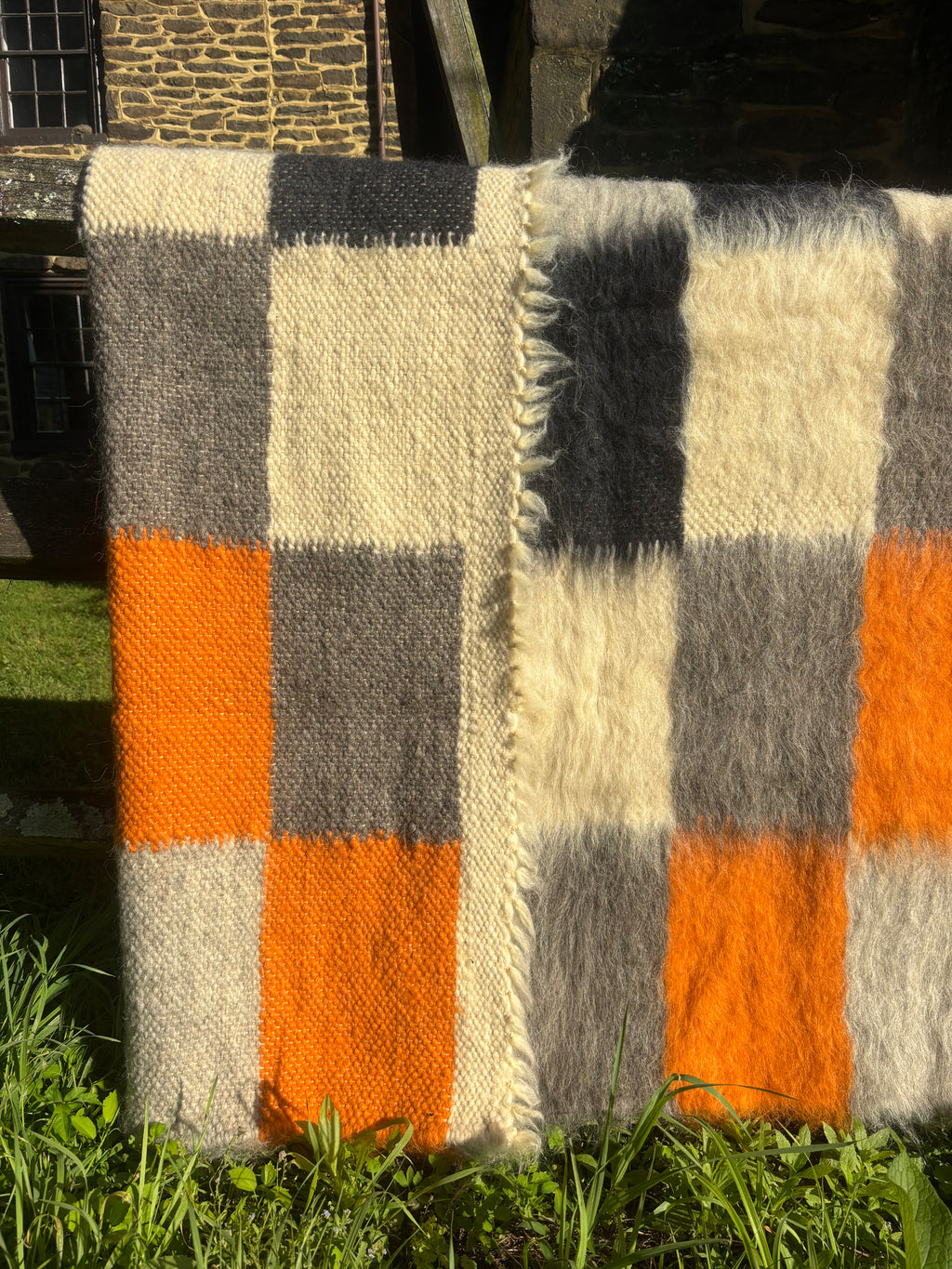 Carpathian Ember Wool Throw