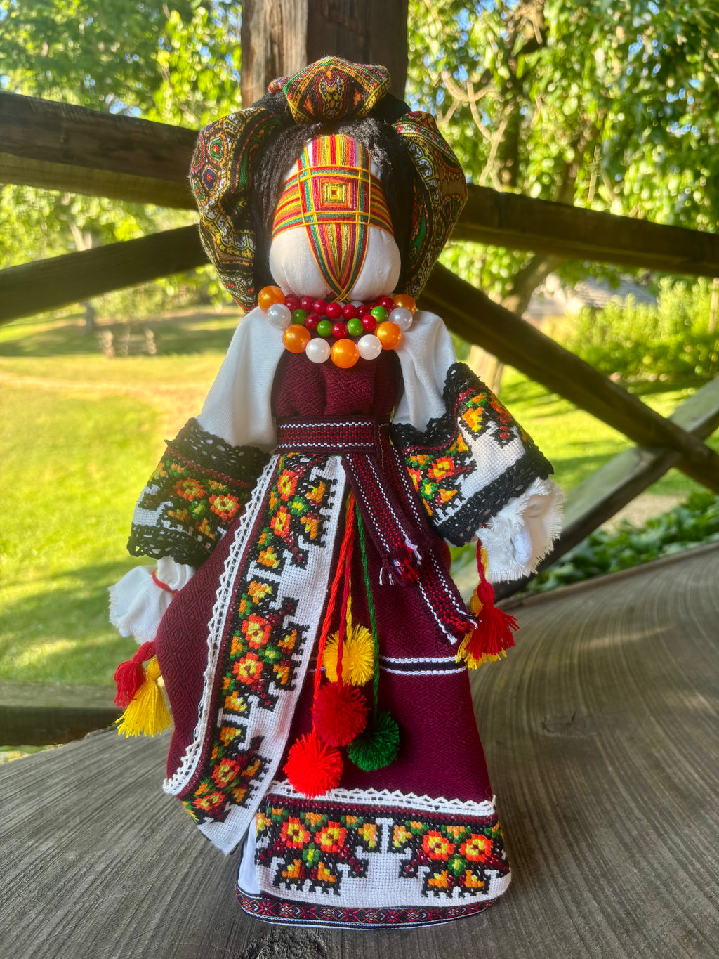 Large Handmade Ukrainian Motanka Doll