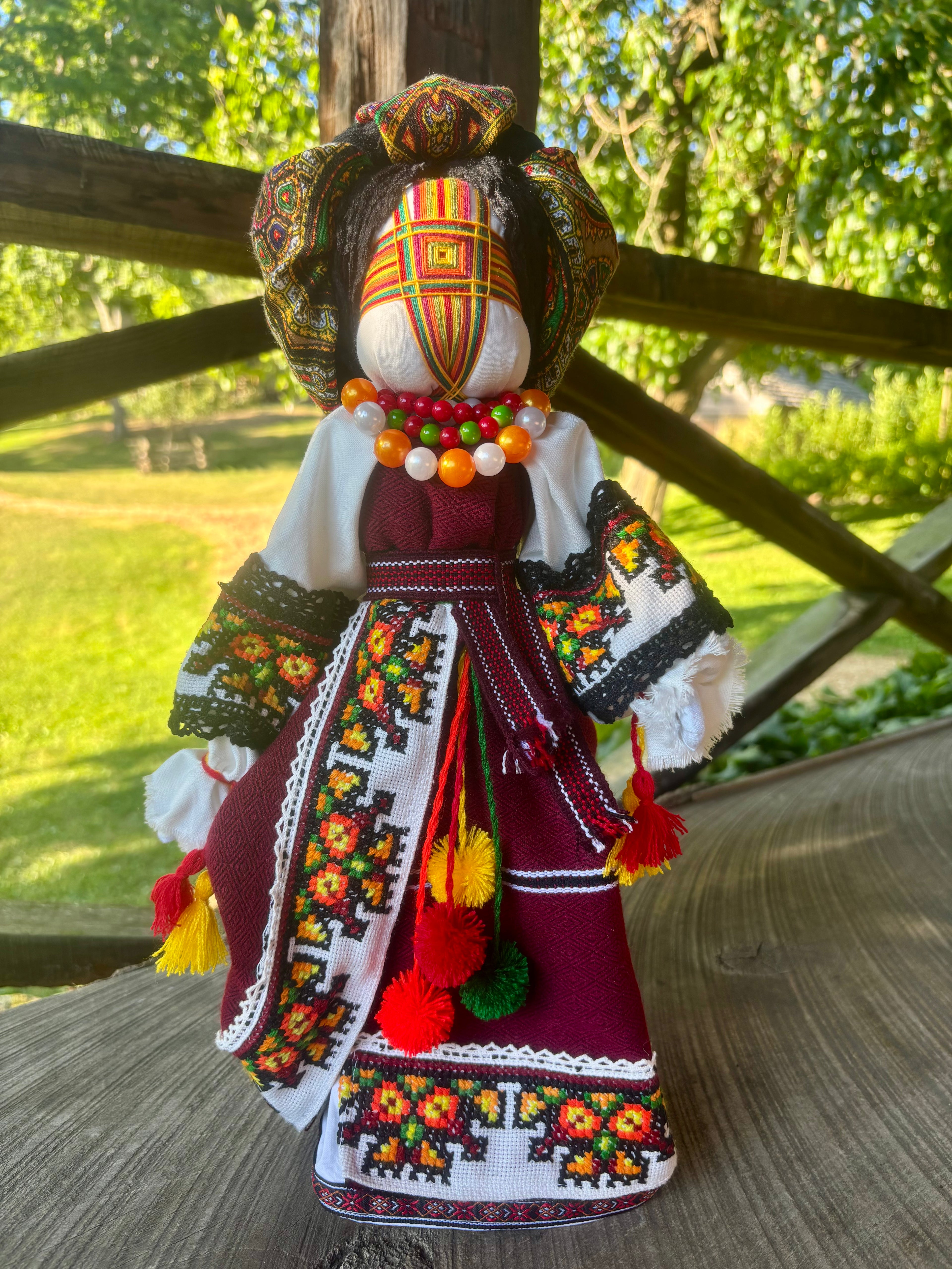 Large Handmade Ukrainian Motanka Doll