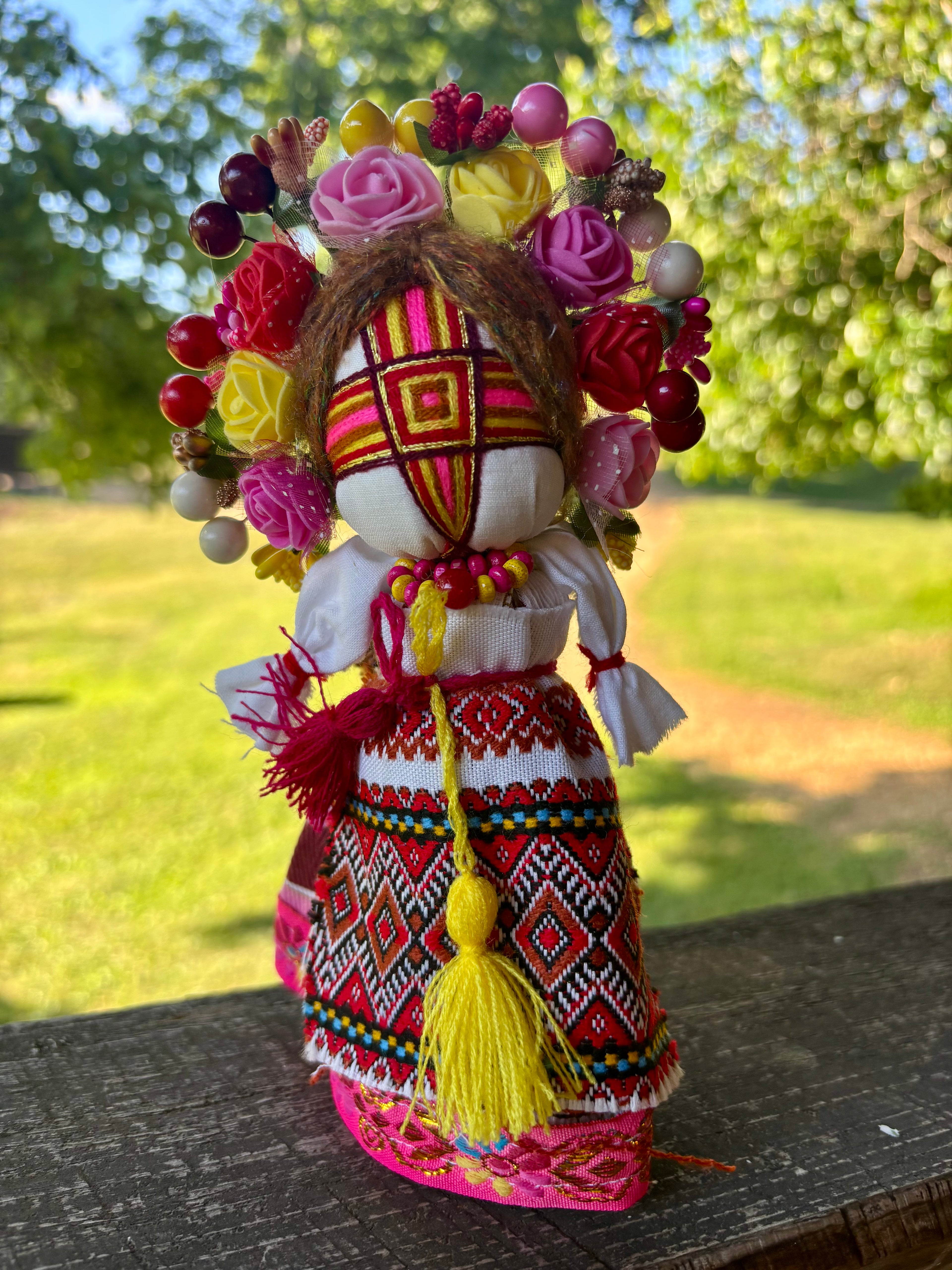 Pink Motanka Doll