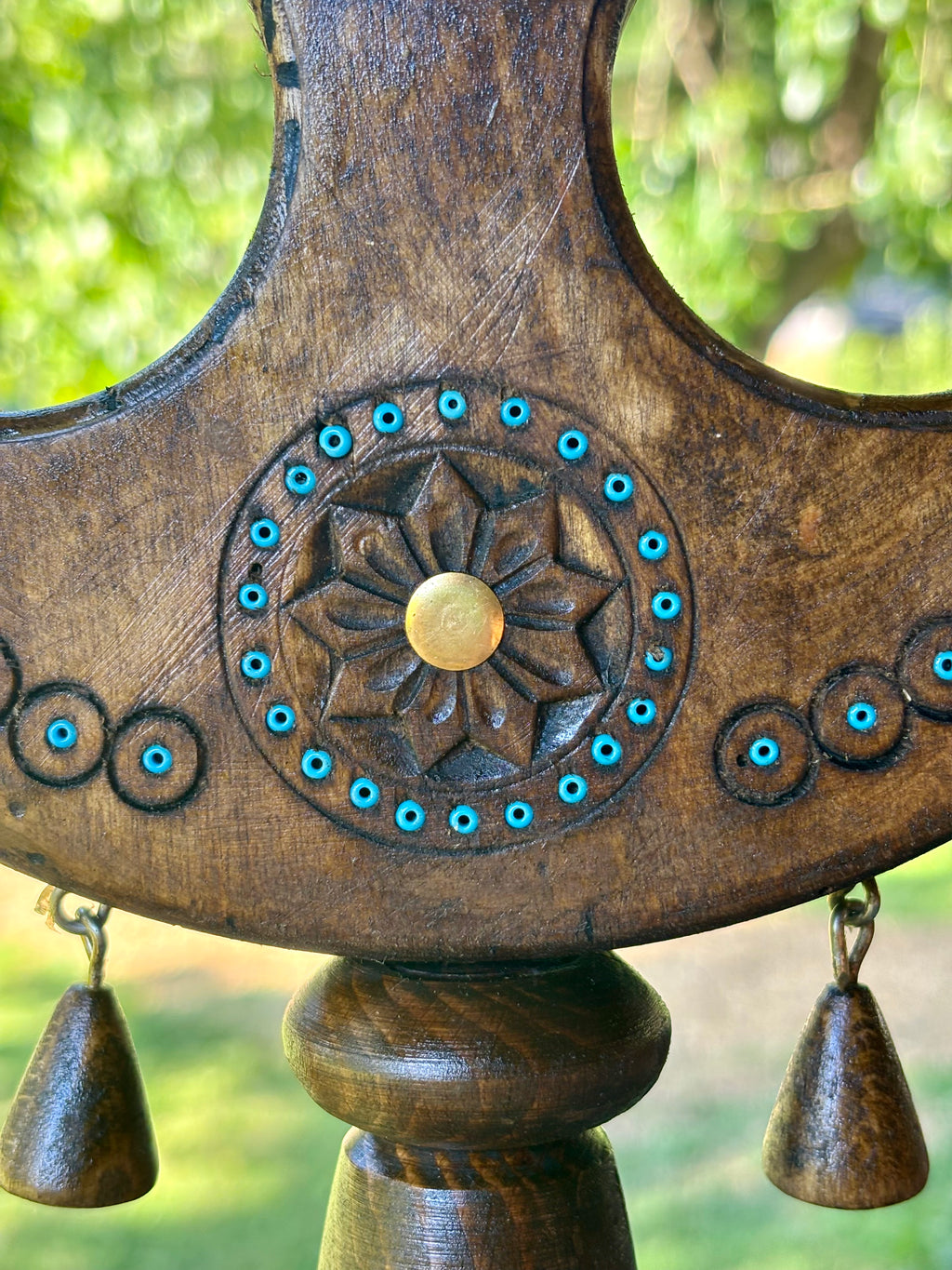 Three-Candle Holder from a 100-Year-Old Carpathian Home
