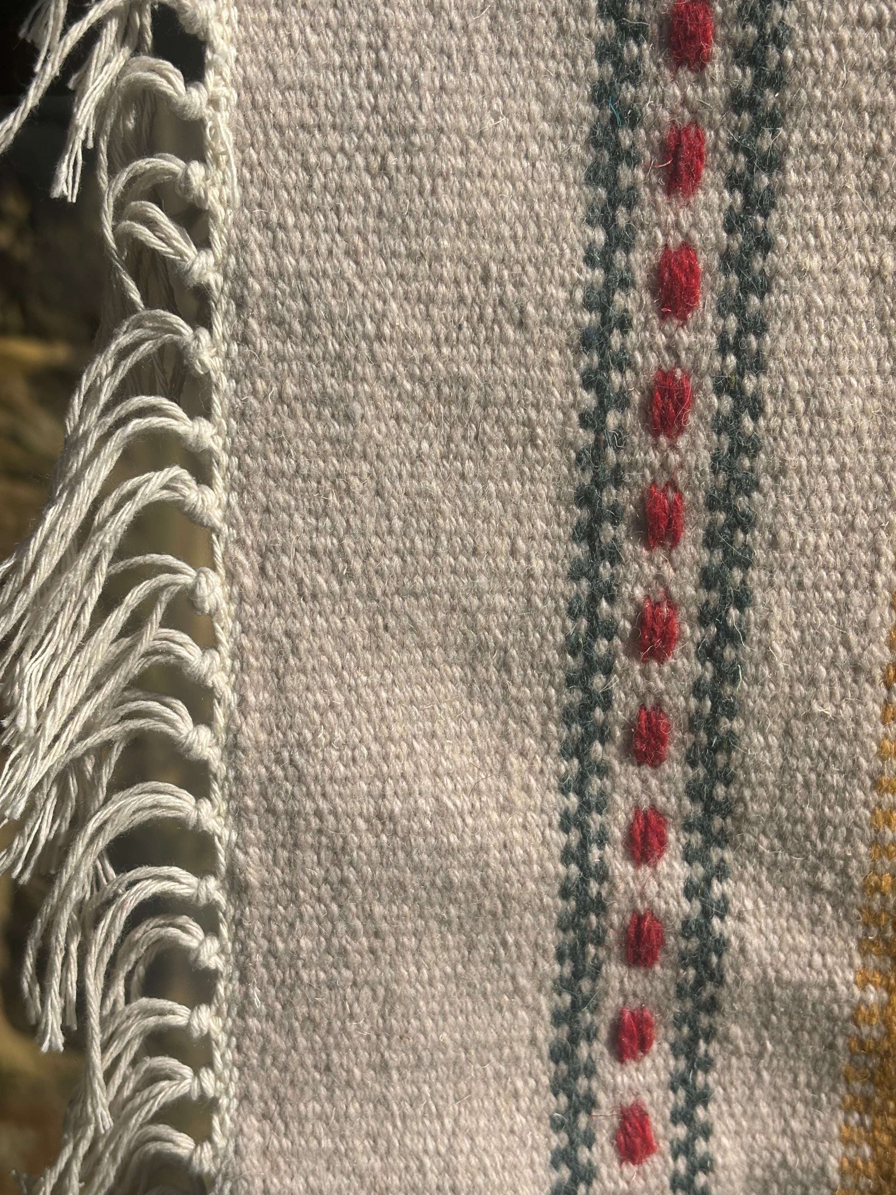 Carpathian Hearth Wool Runner —  55 x 16 in