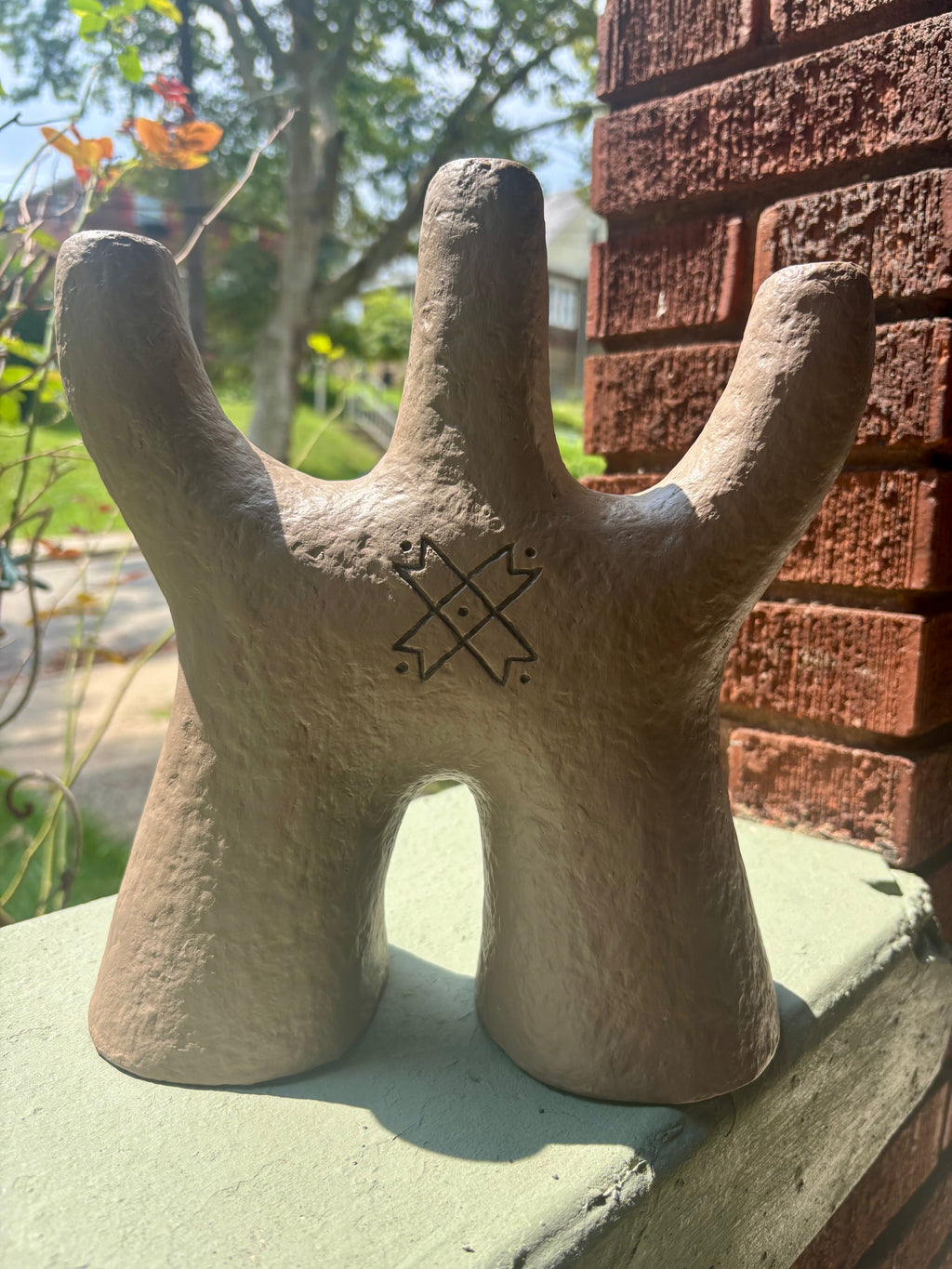Sun of Trinity Candle Holder — 11 Inches