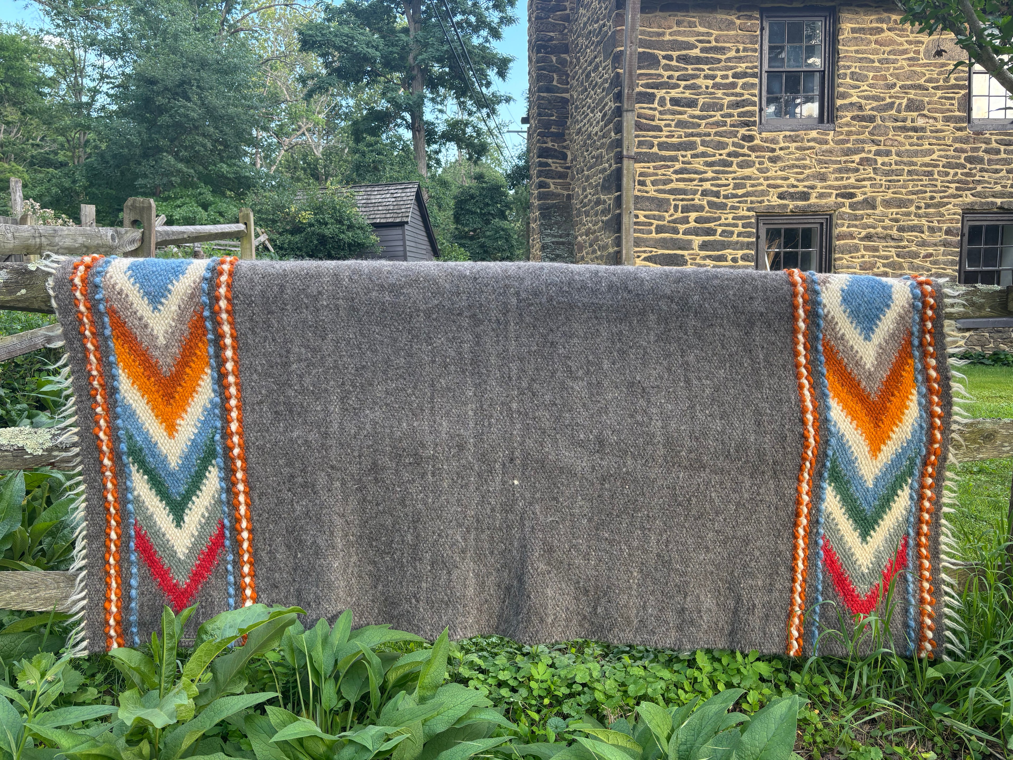 Stone & Sky Large Wool Throw