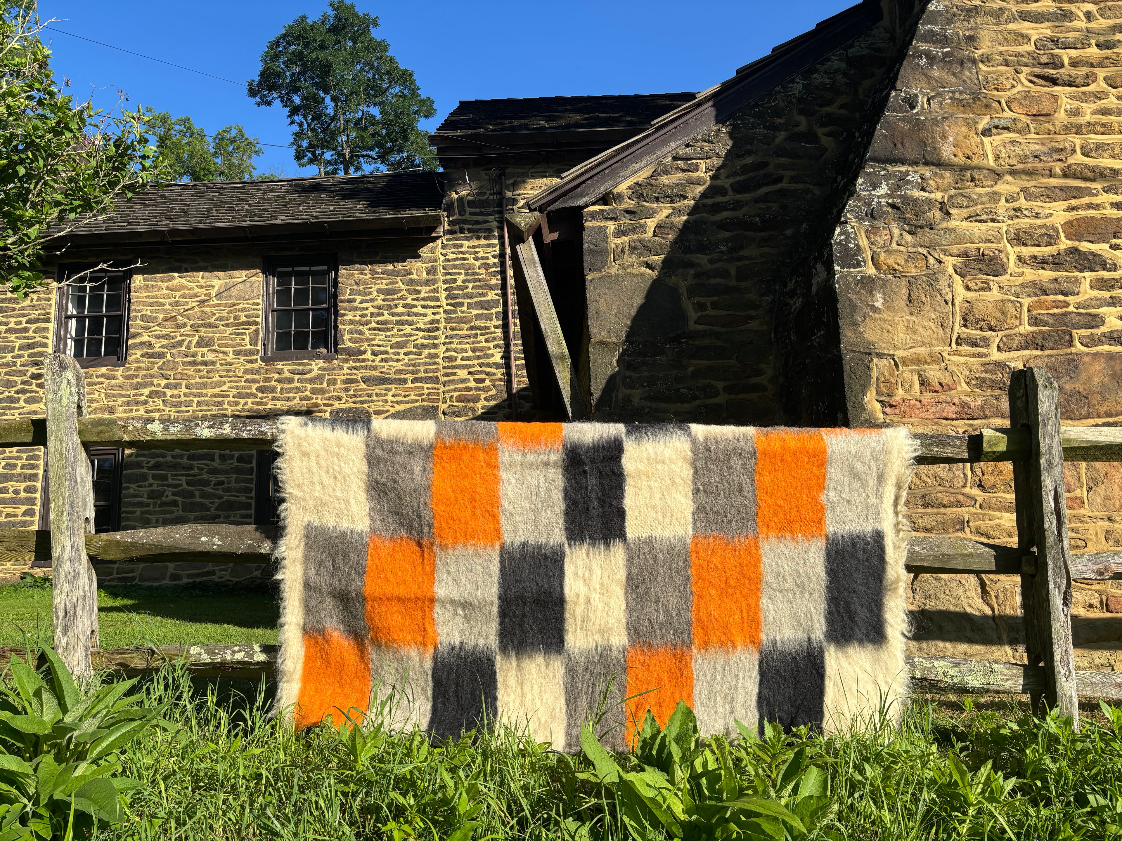 Carpathian Ember Wool Throw