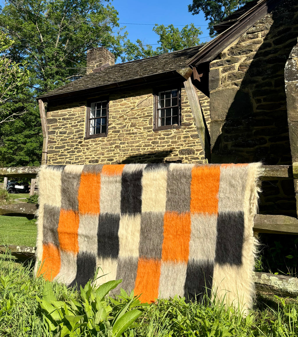 Carpathian Ember Wool Throw