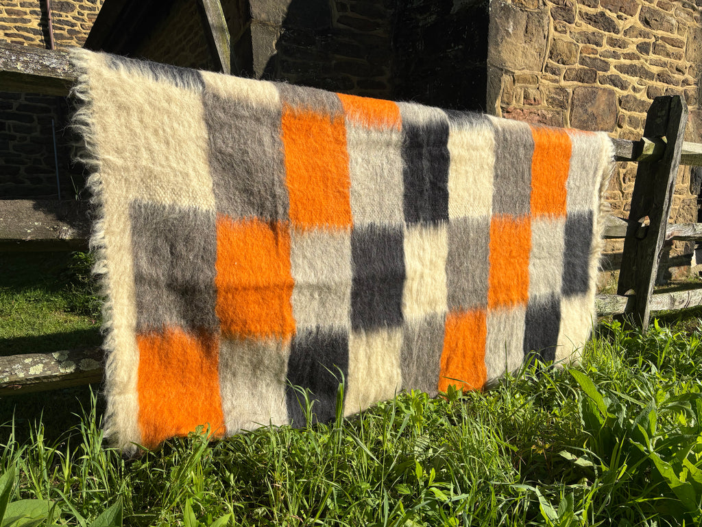 Carpathian Ember Wool Throw