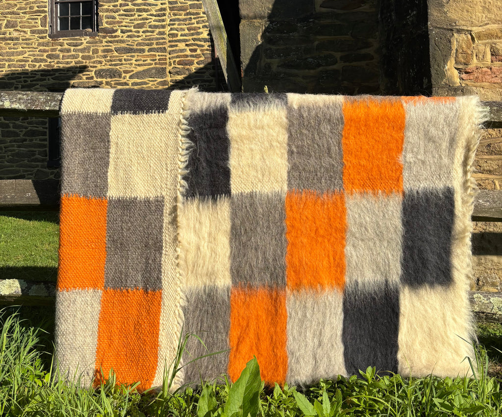 Carpathian Ember Wool Throw