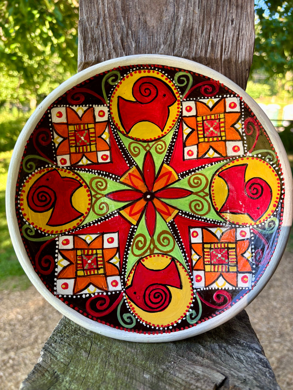 Sunlit Rams Decorative Plate
