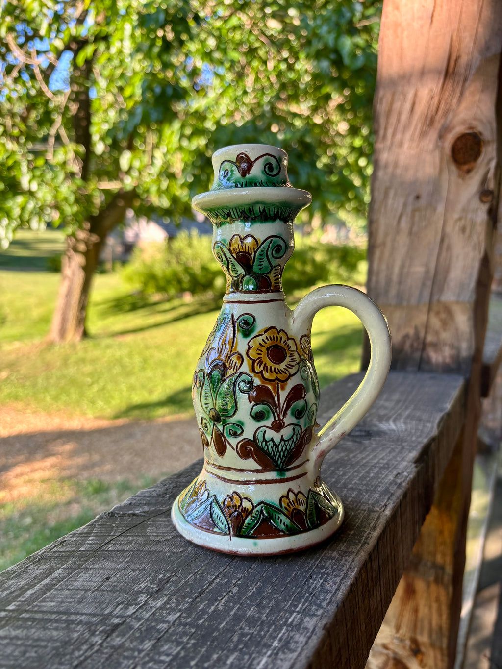 Kosiv Ceramic Candle Holder – 8 Inches