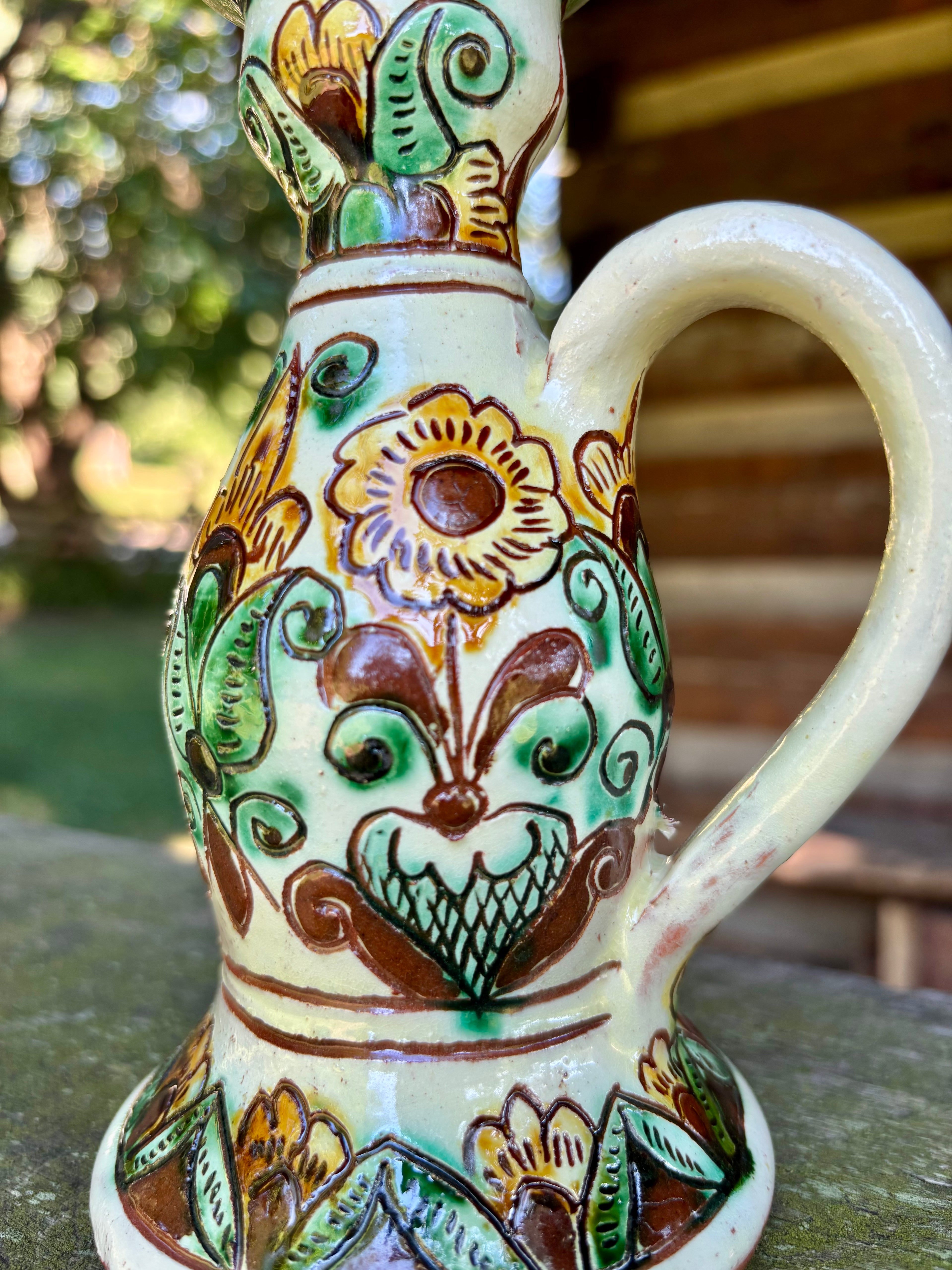 Kosiv Ceramic Candle Holder – 8 Inches