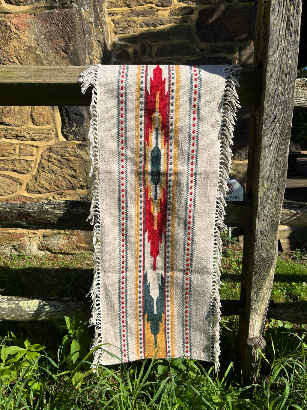 Carpathian Hearth Wool Runner —  55 x 16 in