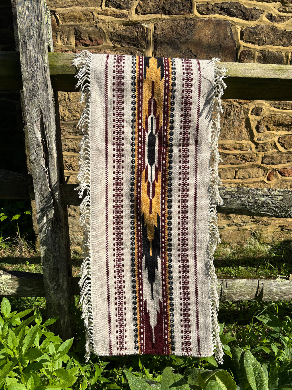 Carpathian Harvest Wool Runner — 54 x 16 in