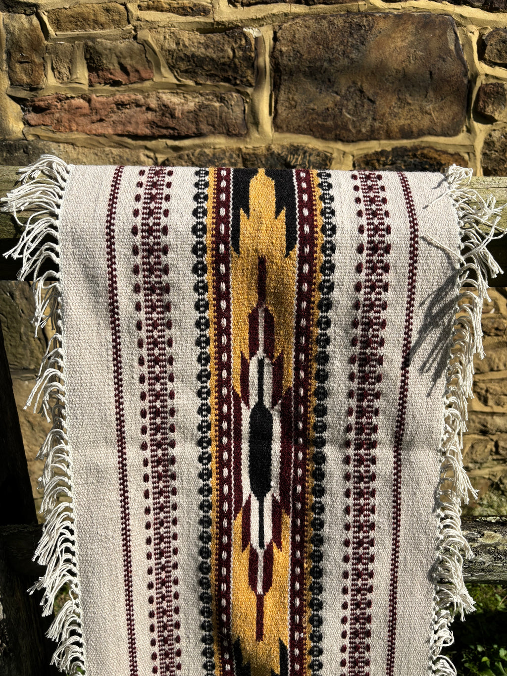 Carpathian Harvest Wool Runner — 54 x 16 in