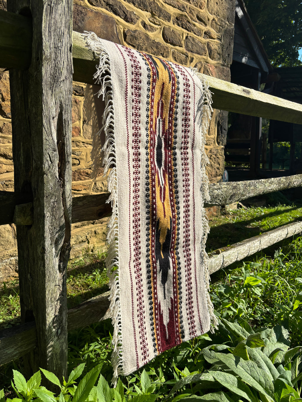 Carpathian Harvest Wool Runner — 54 x 16 in