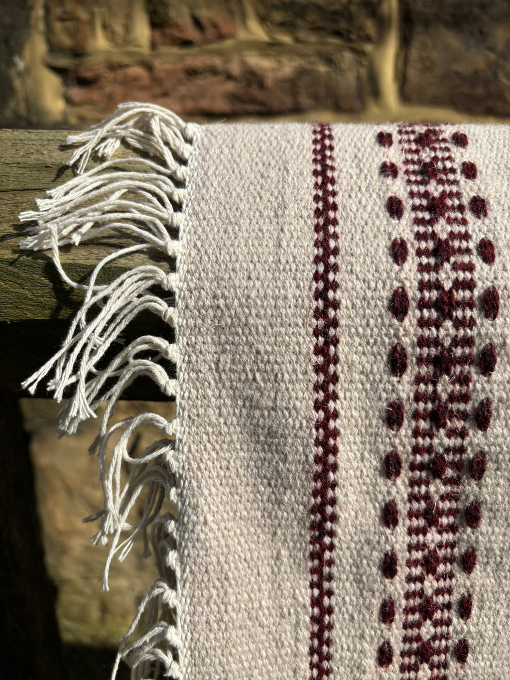 Carpathian Harvest Wool Runner — 54 x 16 in