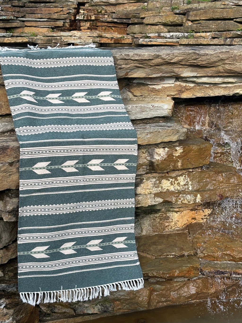 Sage Horizon Kilim Runner