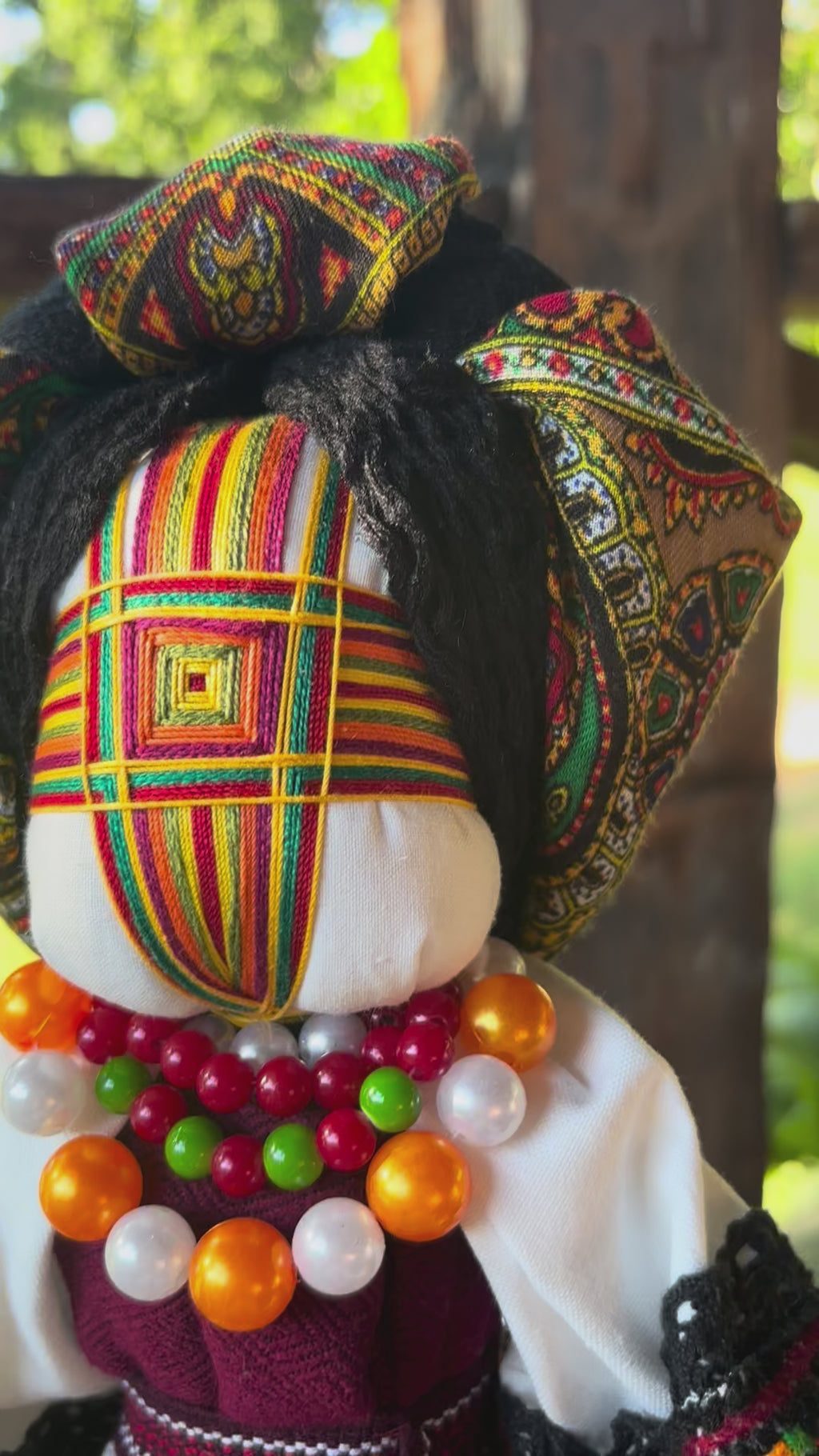 Large Handmade Ukrainian Motanka Doll