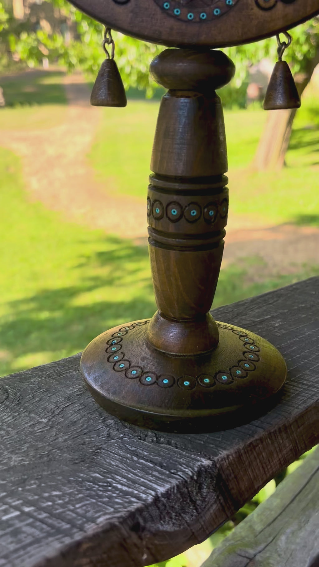 Three-Candle Holder from a 100-Year-Old Carpathian Home