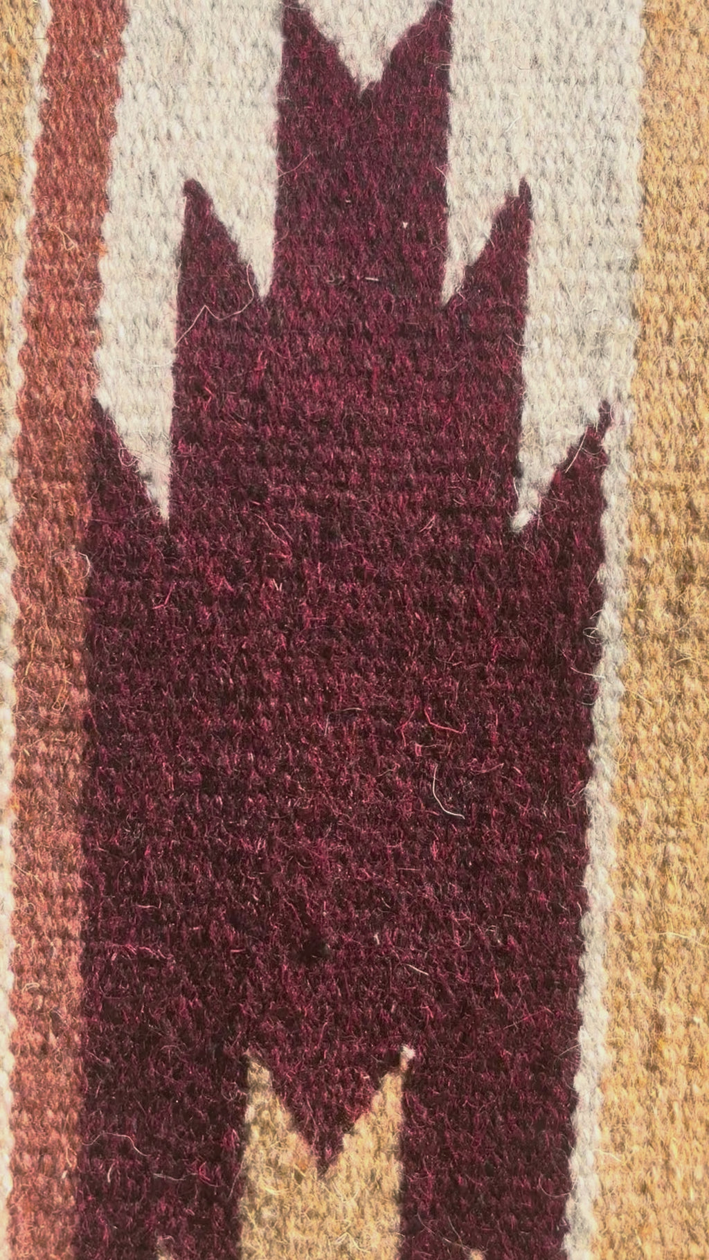 Carpathian Rhythm Handmade Wool Kilim Rug — 76 x 56 inches