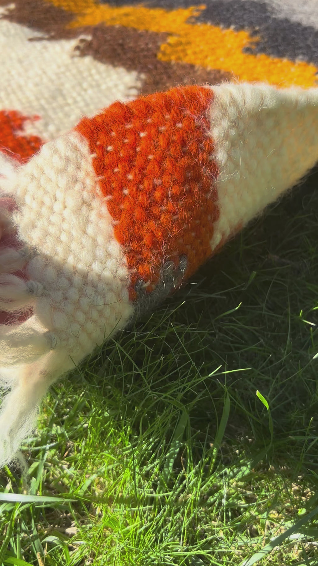 Fires of the Highlands Medium Wool Throw