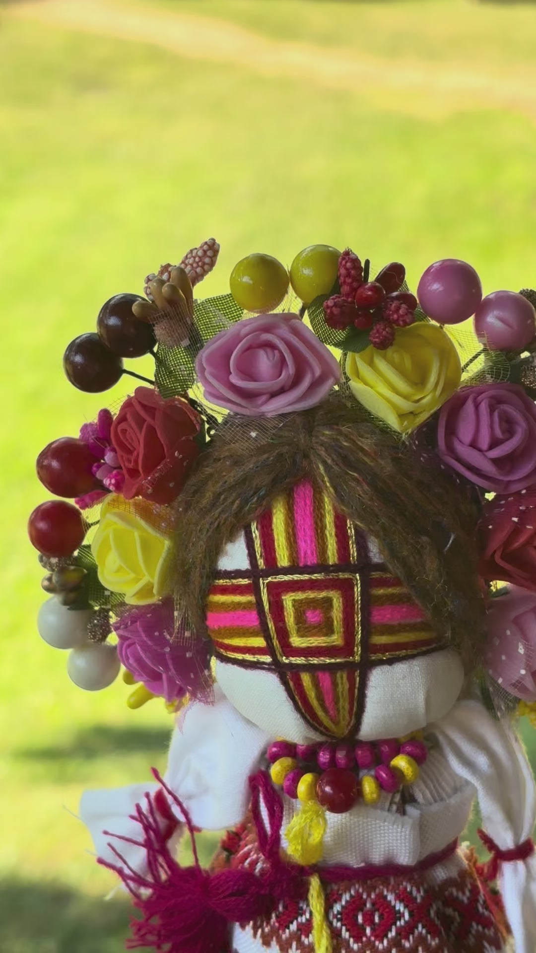Pink Motanka Doll
