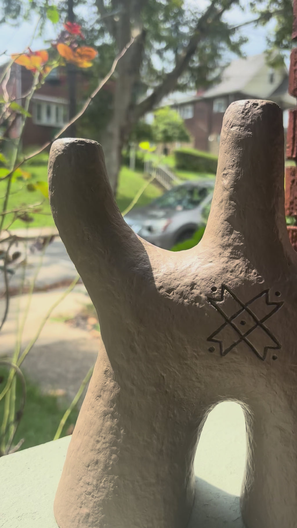 Sun of Trinity Candle Holder — 11 Inches