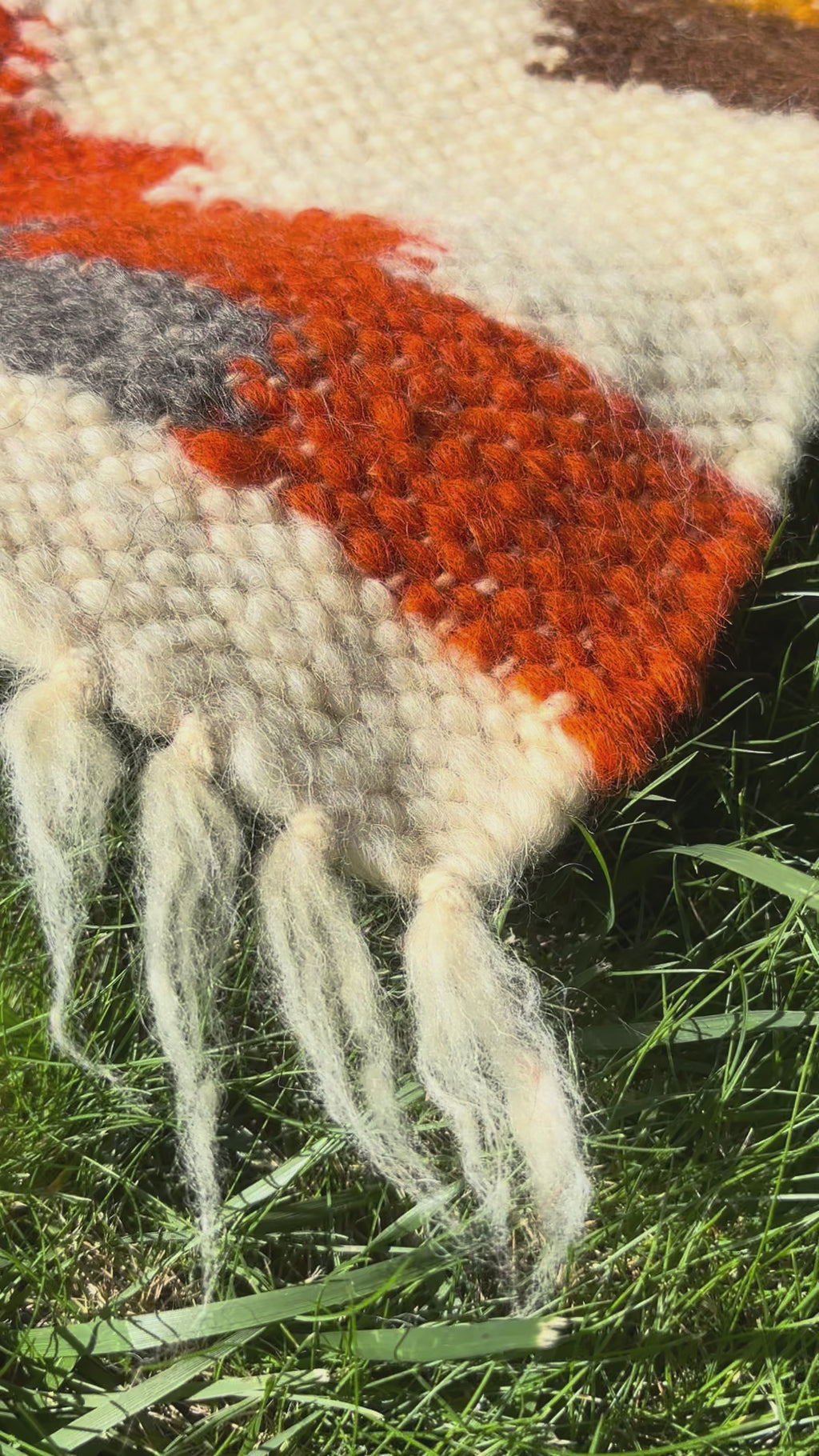 Fires of the Highlands Medium Wool Throw