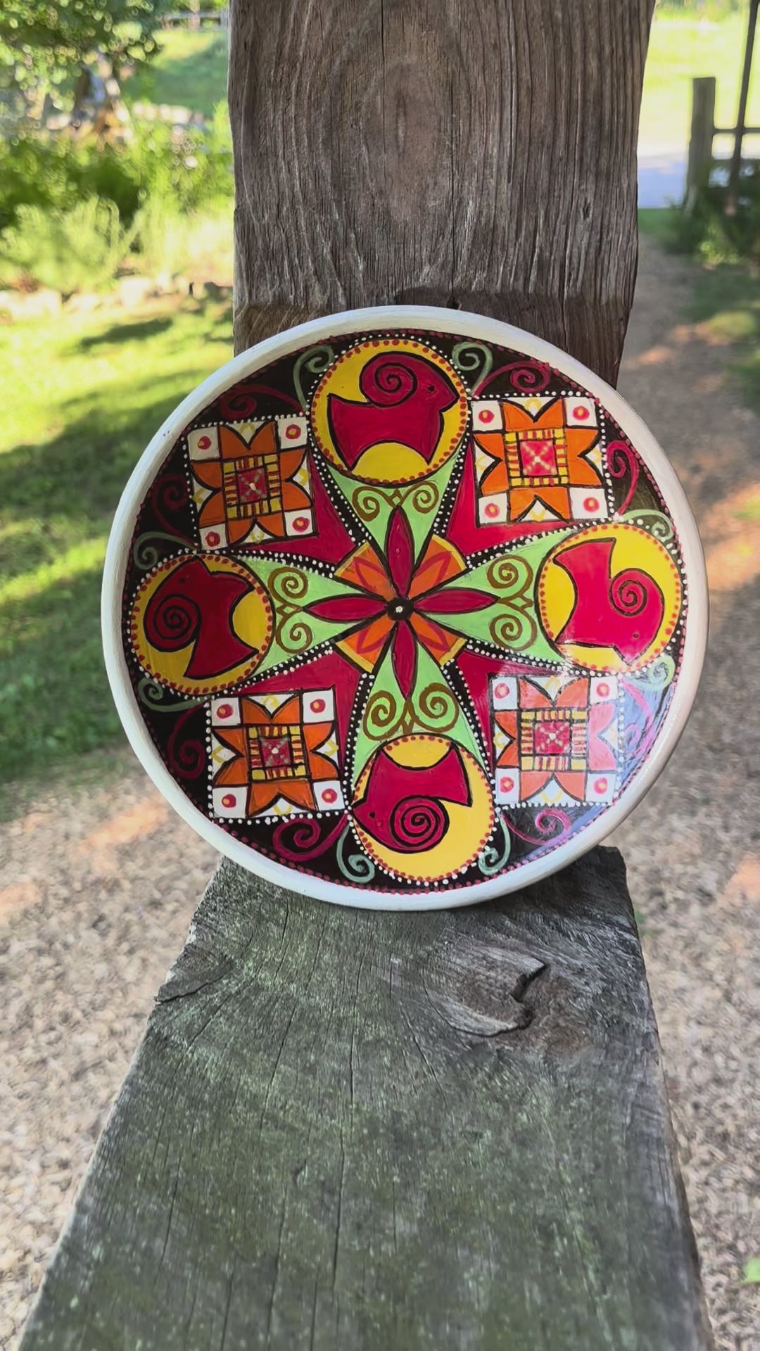 Sunlit Rams Decorative Plate